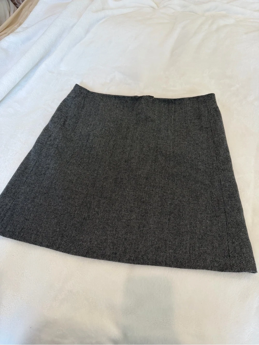 Dalia Collection Charcoal Mini Skirt - Picture 1 of 3